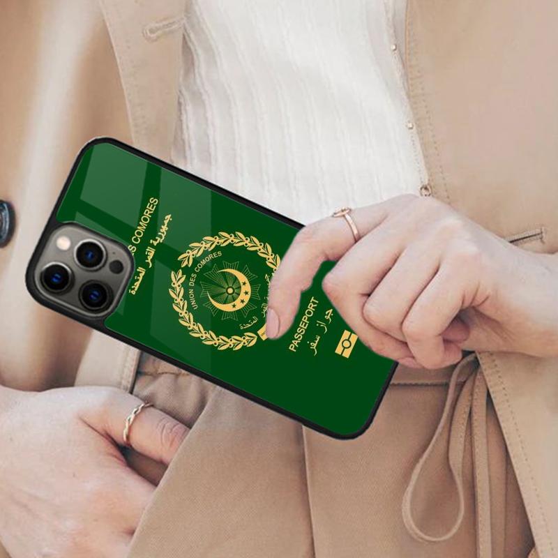 Comoros Flag Magnetic Phone Case For APPLE iPhone 17 Air 16 14 13 12 Pro Max 15 Plus Wireless Charge With MagSafe Cover