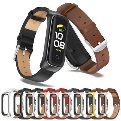 Для Samsung Galaxy Fit 2 MIJOBS металлический корпус ремешок из микрофибры кожаный