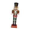 Wooden Nutcracker Ornament Christmas Decoration for Party Holidays Festive