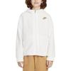 Club Casual Hooded Jacket Comfortable Fashion Kids Jackets Sail-White HQ4882133