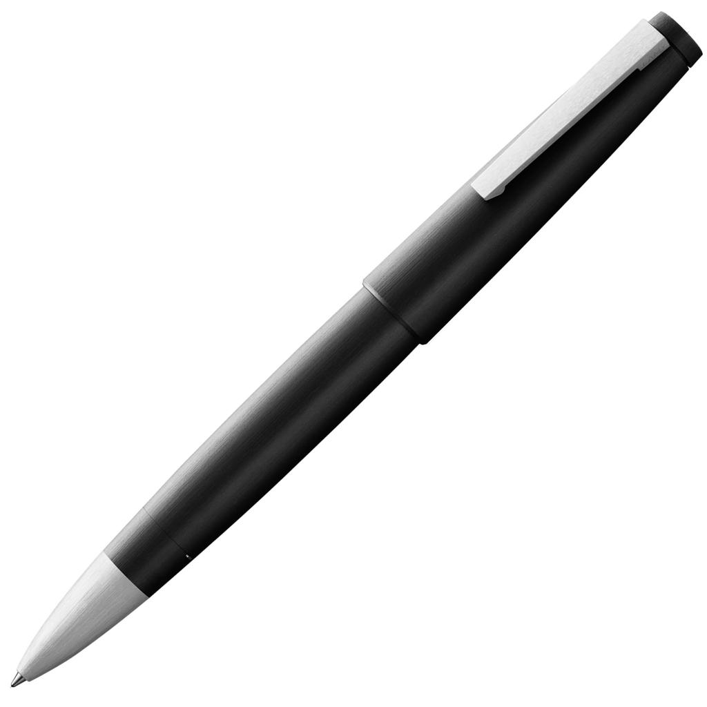 LAMY 2000 Black Rollerball Pen Black Elegant Pen with Durable Fiberglass Body Perfectly Balanced Line Width M Comes with Rollerball Refill Black LAMY