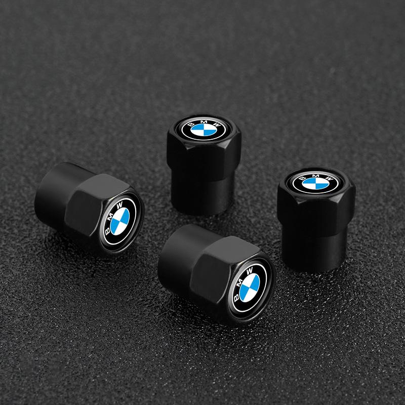 4Pcs Aluminum Car Wheel Tire Valve Caps Tyre Rim Stem Covers For BMW X1 X2 X3 F48 E84 U11 E83 F25 G01 X4 X5 X6 X7 E71 E70 F15 GT cysh69