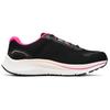 Skechers Серия Go Ретро Мода Низкие Повседневные Беговые Кроссовки Женские кроссовки Черный Розовый 128614-BKHP