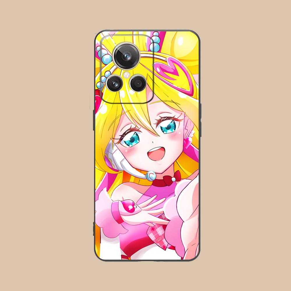 Чехол для мобильного телефона Sakura Uta Cure Idol Матовый ТПУ для Realme 15 14 13 12 11 10 9 Pro Plus T i Lite 5G Цветной Печатный Чехол