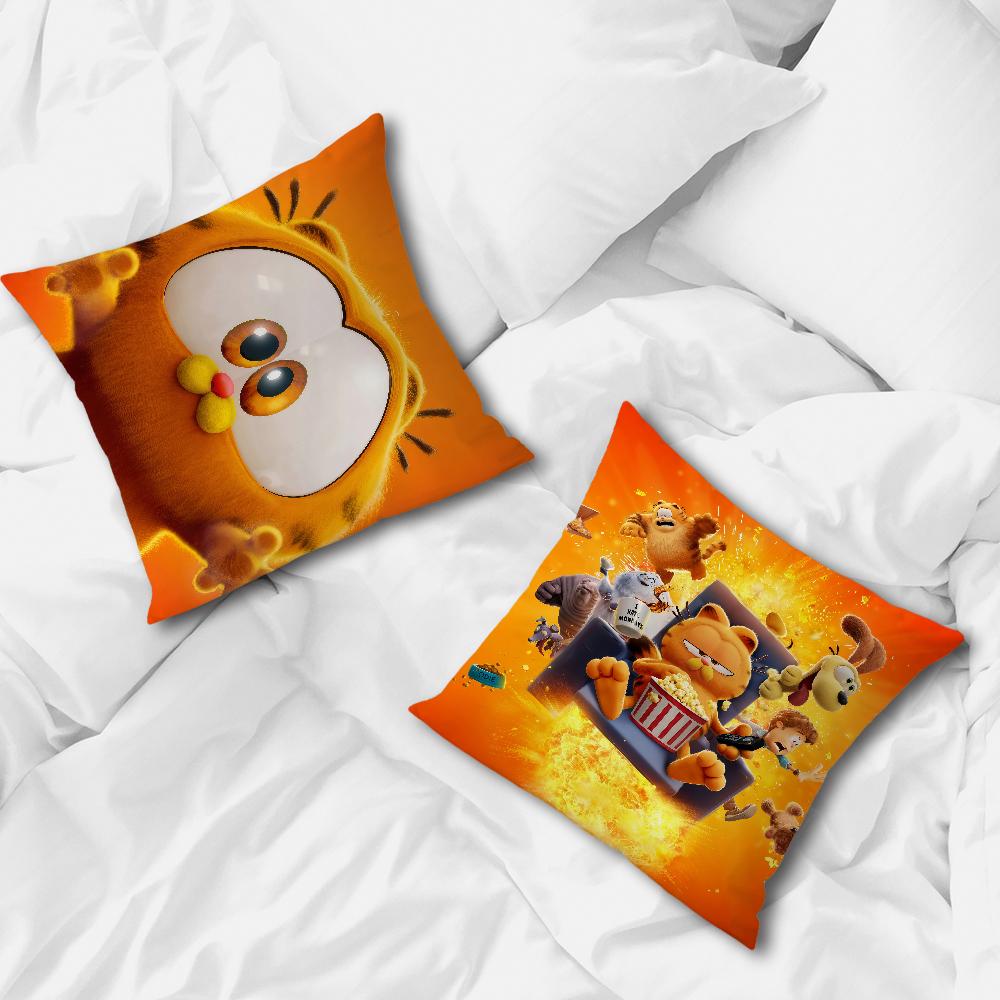The Cushion Cover Comfortable Soft Pillow Case For Sofa Cute Living Room Home G-Garfields Cartoon Office Decor Protective Covers