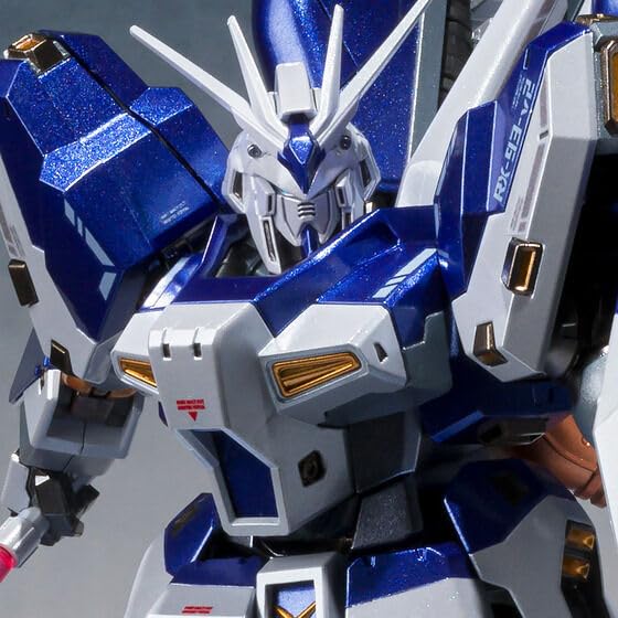 METAL ROBOT SPIRITS Hi-v Nu Gundam AMURO's SPECIAL Color Counterattack Approximately 140mm ABS PVC Painted Movable Action Figure