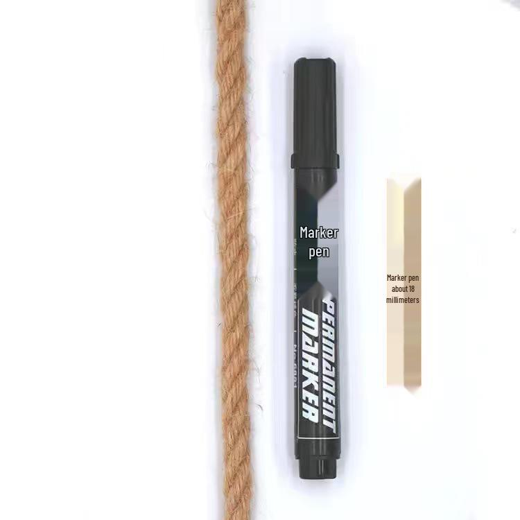 Декор для кошачьего дерева из плетеной джутовой веревки ручной работы с винтажной биркой из мешковины