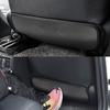 Fucaten Коврик на спинку сиденья Защита от пинков для Mitsubishi New Delica D5 2019 Задние сиденья Предотвращение пятен Индивидуально разработанный Набор с текстурой под карбон Fiber D5-R