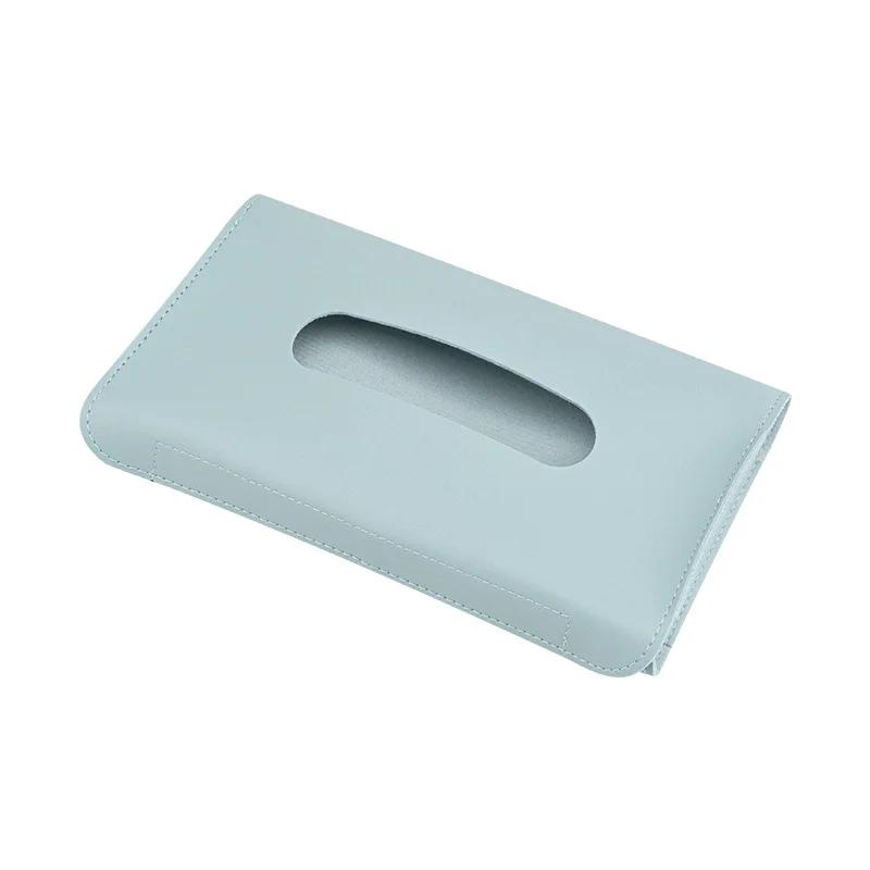 1Pcs Car Sun Visor Tissue Box Holder Car Tissue Box Auto Interior Storage Decoration For Universal Car Accessories