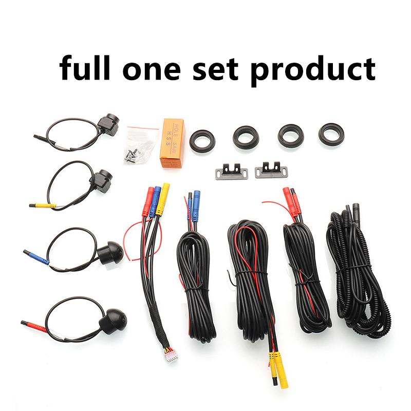 Car Camera for Sony AHD 1080P 360 Panoramic Camera WDR Rear Front Left Right Around View Car Accessories for Radio