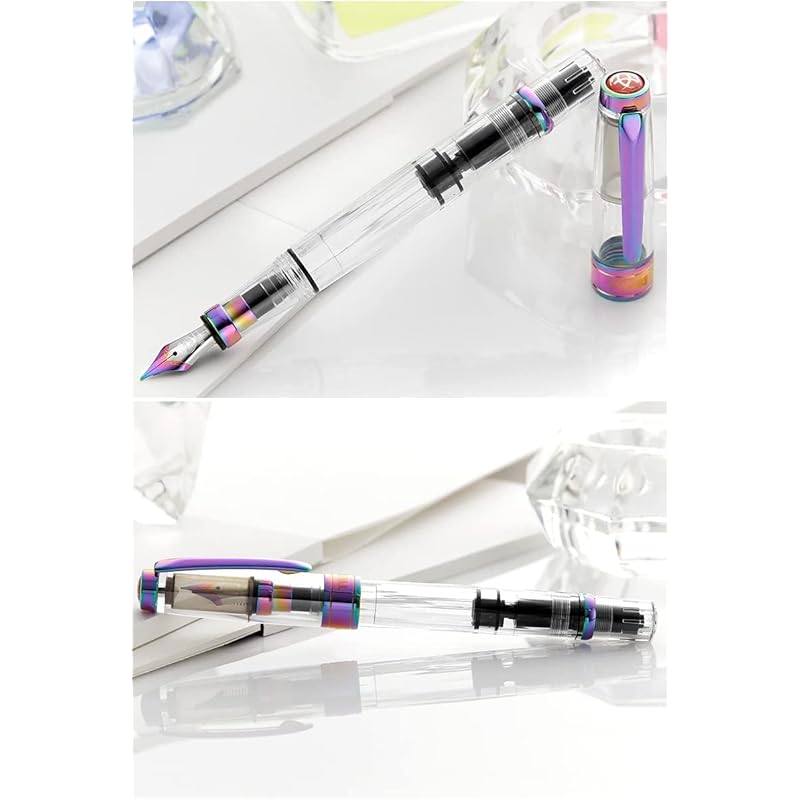 Перьевая ручка TWSBI Twisbee diamond 580 iris Inhalation type TW100761 Extra-fine EF