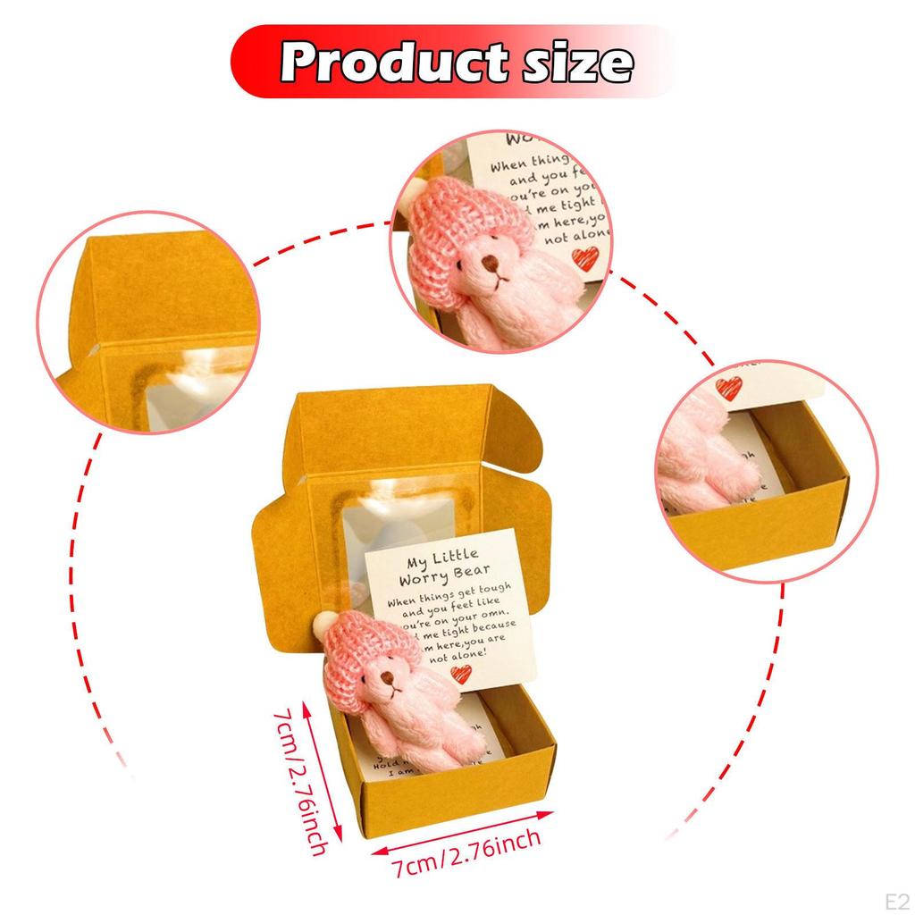 Cute Mini Animal Toy, Soft Cuddly Stuffed for School Reward Shower Valentines