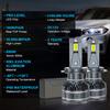 2 шт. H1 H3 H4 H7 светодиодный Canbus H8 H11 9005 HB3 9006 HB4 9012 Hir2 Turbo светодиодная лампа для фар 160 Вт 30000LM 6500K белая автомобильная лампа с двойной медной трубкой налобный фонарь
