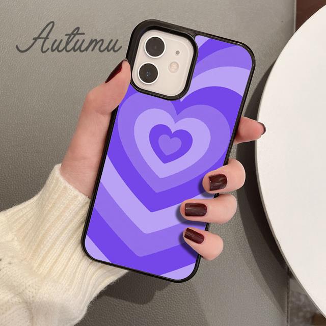 Чехол для телефона Illusion hearts для iPhone 11 12 13 14 Pro Max mini X XR XS SE 2020 5 6S 7 8 Plus Samsung Galaxy S21 S22 Cover shell