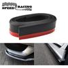 2.5M Car Front Bumper Lip Rubber Universal Bumper Protector Carbon Fiber Rubber Car Bumper Protectors Front Bumper