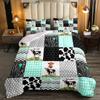 Gothic Decor Comforter Set Twin Size Boys Boho Moth Down Comforter Men Gothic Sugar Skull Comforter Galaxy Starry Sky Halloween Gothic Beddi