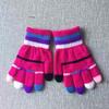 Fingerless Kids Gloves Knitted Mitten Lovely Knitting Mittens  Baby Kids