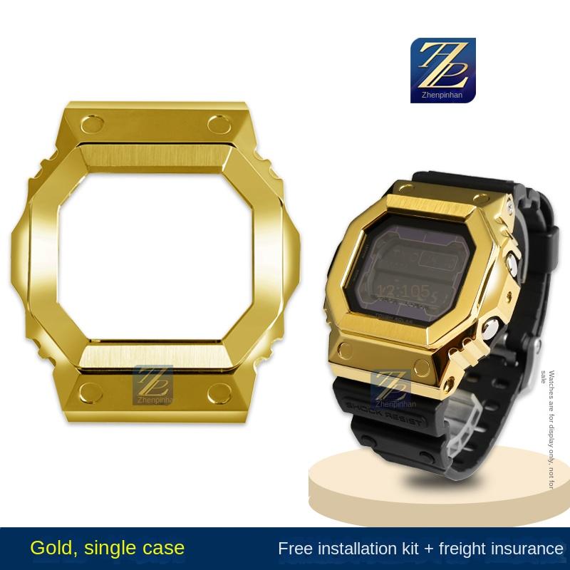 Новый Для Casio G-SHOCK GX-56BB GXW-56 гигантский G часы Безель Корпус Модифицированный Цельнометаллический Нержавеющая сталь Мужские Аксессуары Бесплатные инструменты
