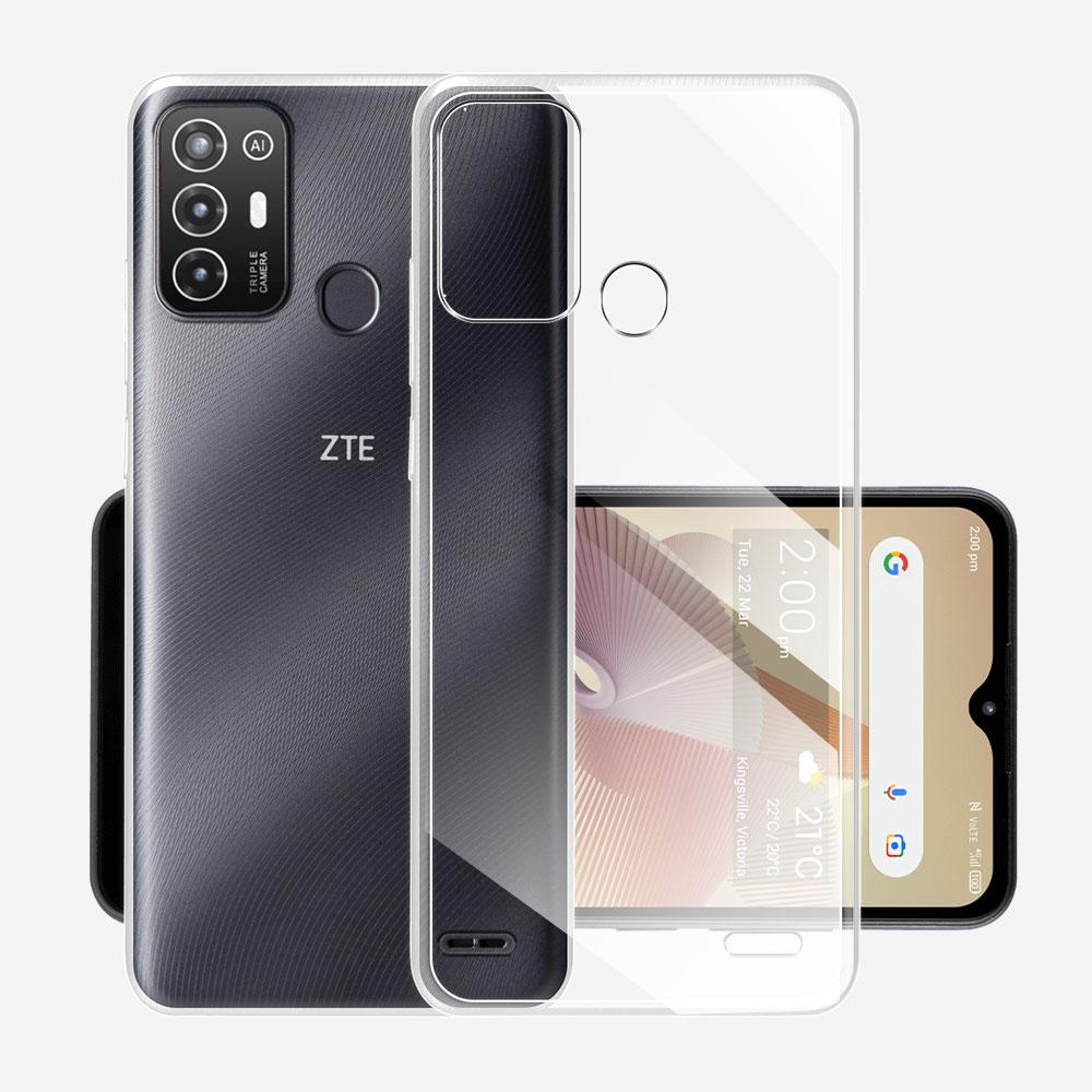 For ZTE Blade A52 Case Ultra Thin Silicone Soft TPU Clear Back Case Cover For ZTE Blade A52 Lite Coque For ZTE A52 Lite Fundas