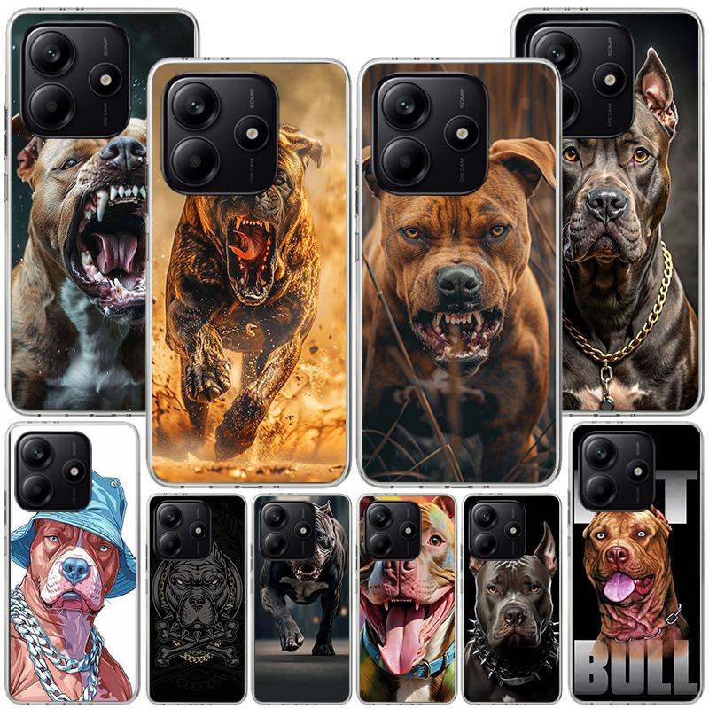 Чехол для телефона Pit Bull Pet Dog Pitbull для Xiaomi Redmi Note 15 14 14S 13 Pro Plus 12 12S 11S 11E 10S 10 11T 5G Uniq