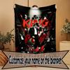 Custom Name Personalized Michael Jackson Print Blanket, Home Decor, Bedroom, Sofa, Camping, Couch, Gifts for Birthday Christmas
