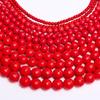 Loose Beads for Necklace Bracelet DIY Beaded Material Natural Stone 15-40pcs Fashion Jewelry Making Beads 4-14mm Red Turquoise  Pendant Accessories