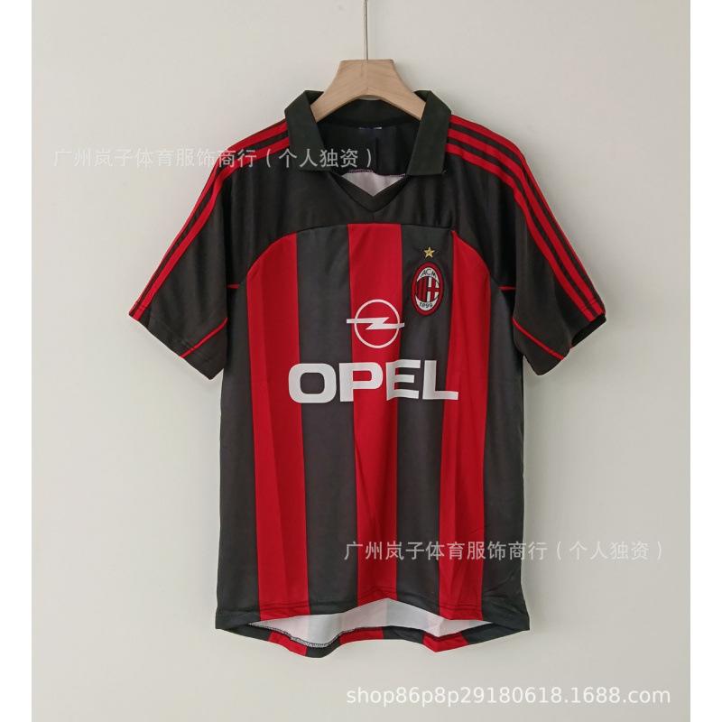 Vintage La Liga Santos, jersey Barcelona No. 10 Paris Portugal Inter Milan AC Brazil football jersey