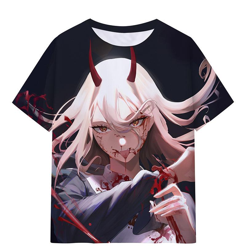 Sexy Anime Girl 3d Print T Shirt Tops Men's Women's Fashion Sports Large Size Tops Tees Sexy Girls Summer Tshirt Kids Clothing