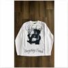 Long-sleeve pullover zipper print y2k loose sweatshirt jacket, vintage hoodie, trendy street style, unavailable on high streets