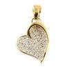 [D4563] - Gold Plated 'Love Diamonds' Pendant