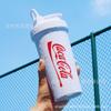 Бутылка для воды готовая продукция трафаретная печать ЛОГОТИП спортивная большая емкость летний чайник фитнес на открытом воздухе шейкер для молочных коктейлей протеинового порошка
