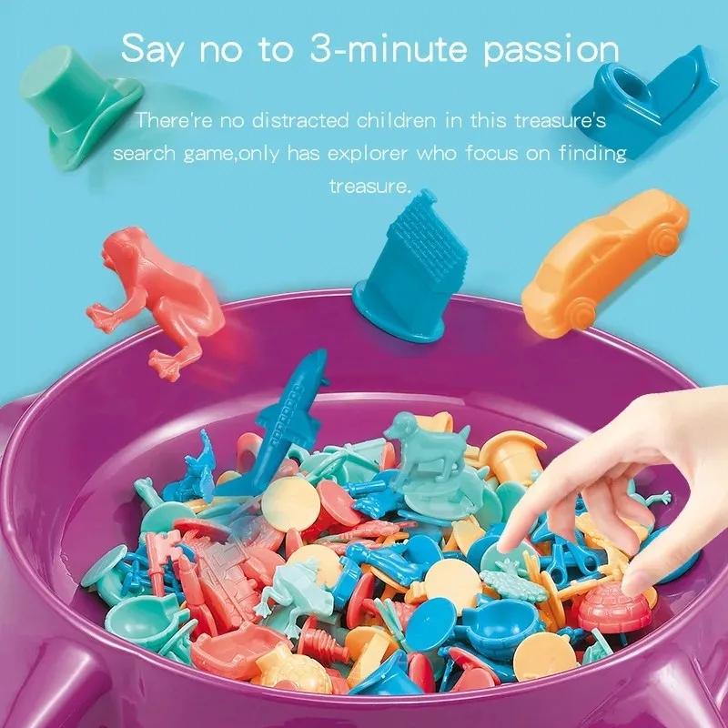 Безумные Игрушки для Поиска Сокровищ Настольная Игра Семейная Вечеринка Тренировка Логического Мышления Интерактивный Реквизит для Родителей и Детей Игры-Вызовы