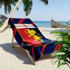Genoa CFC logo Beach Towel, Large Soft Quick Dry Towel for Beach Camping Swimming