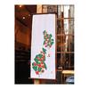 Somen Anbo Tenugui "Daidai no Akari" (Orange Lantern) Hand-dyed 100% Cotton Tokka Made in Japan 35cm x 100cm Hozuki Chochin Kendo Face Towel Interior