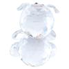 Red and Transparent Crystal Baby Bear Figurine Collection Bear Pretty Glass Ornament  Home
