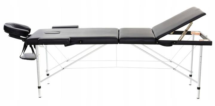 Stół Łóżko Do Masażu 13Kg Aluminiowe 3 Segmentowe