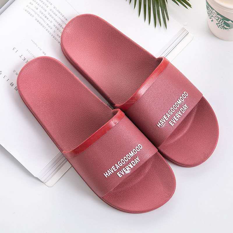 Модные летние женские домашние тапочки, удобные нескользящие шлепанцы для ванной, домашние тапочки для пар, женская обувь, утолщенные сандалии на плоской подошве