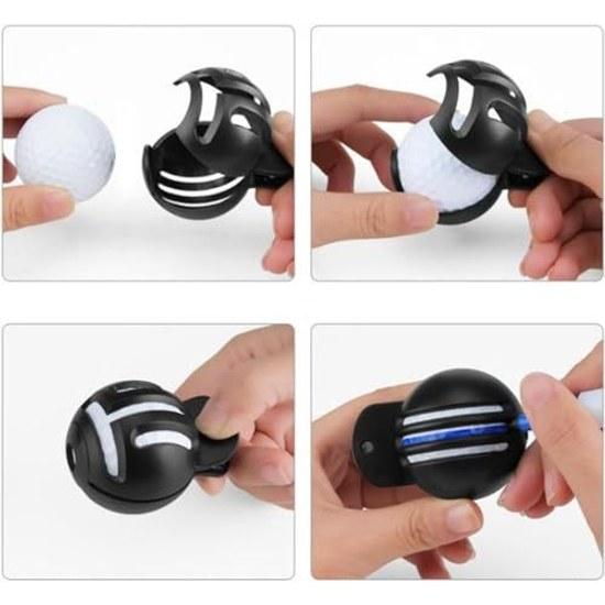 Fade-resistant golf ball liner advanced design marking tool One alignment two stamp markers easy on-course accessories.