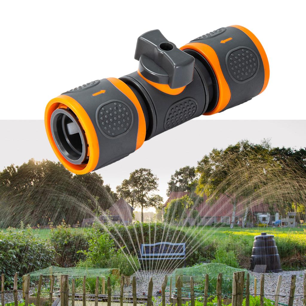 Герметичный пластиковый шланг с двойным быстросъемным соединением Пластиковый фитинг для труб для эффективного полива и очистки