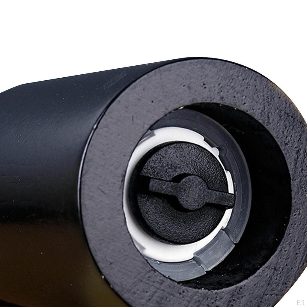 Seasoning Grinder,Wooden Mill Adjustable Coarseness,Sesame Portable 7 Inch Tall Salt Grinder for