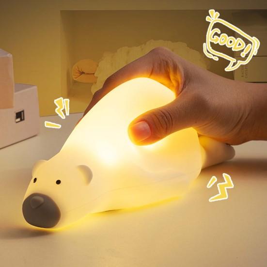 Мультяшный ночник для защиты глаз, декоративный светильник с длительным сроком службы батареи, экологически чистый светильник для спальни, украшение, декор