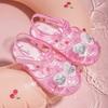1 Pair Lightweight Girls Sandals Breathable Girls Summer Sandals Glitter  Party Outfits