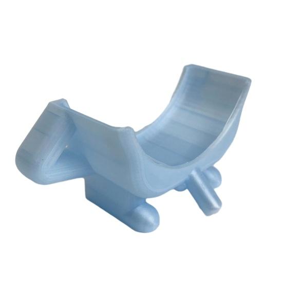 Funny Peeing Sponge Holder 3D Printed Sponge Stand with Drainage Kitchen Sink Scrub Sponge Holder for Round Sponge