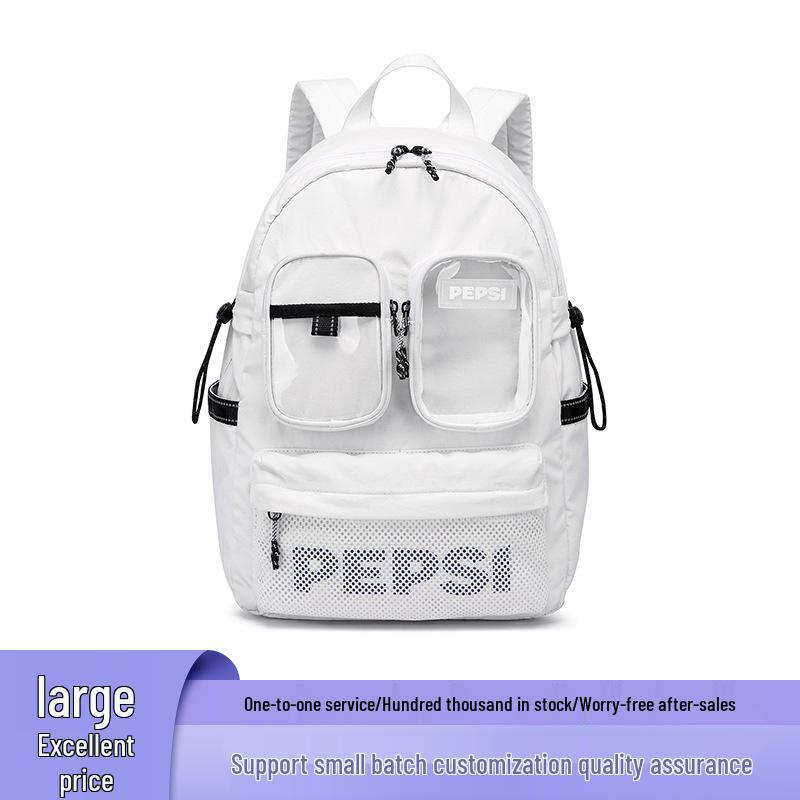 Pepsi Versatile Backpack for Middle & High School Students – Stylish, Compact College-Style.