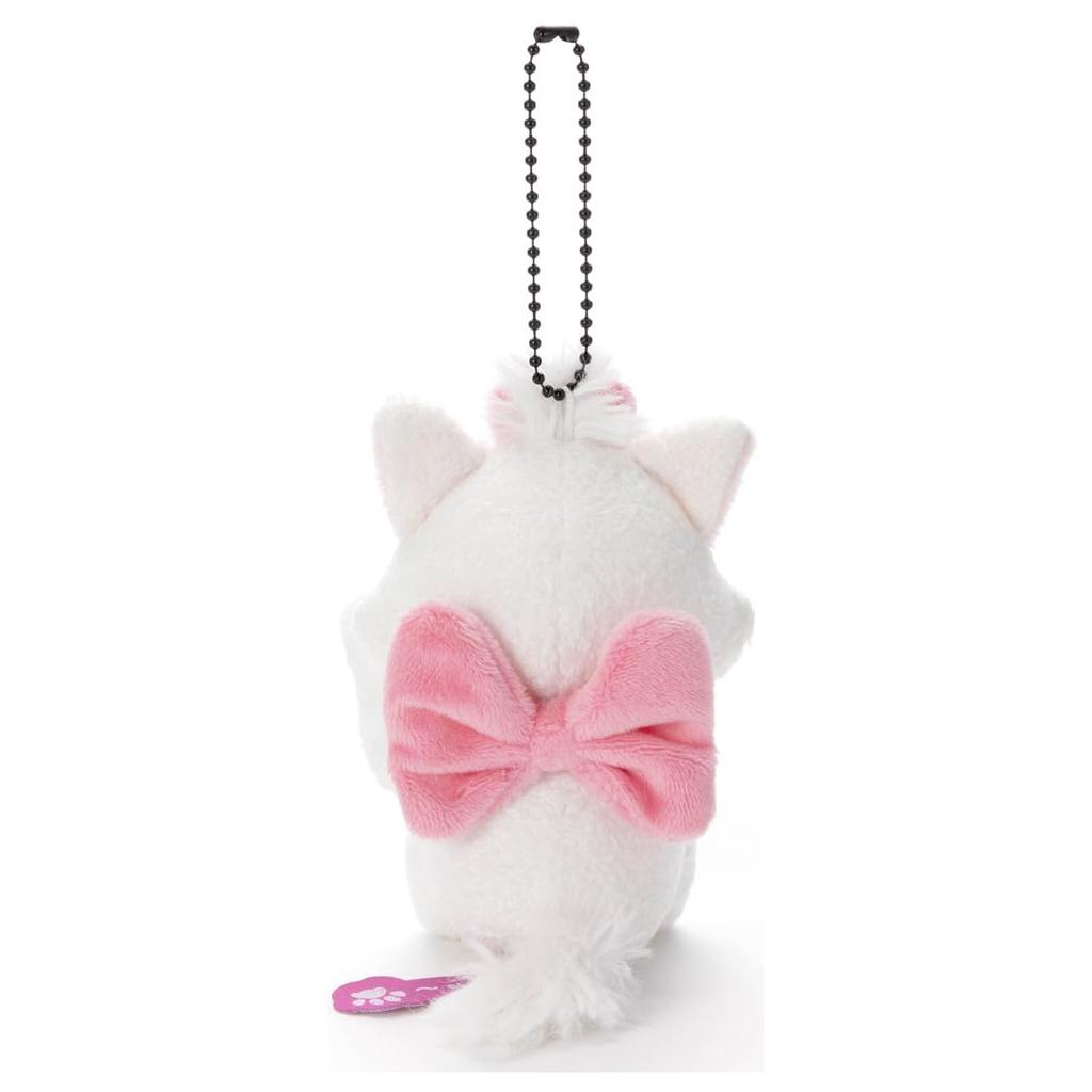 Диснеевский персонаж Маскот на шариковой цепочке Мари Плюшевая игрушка Высота 12 см Китеня~ прибл.