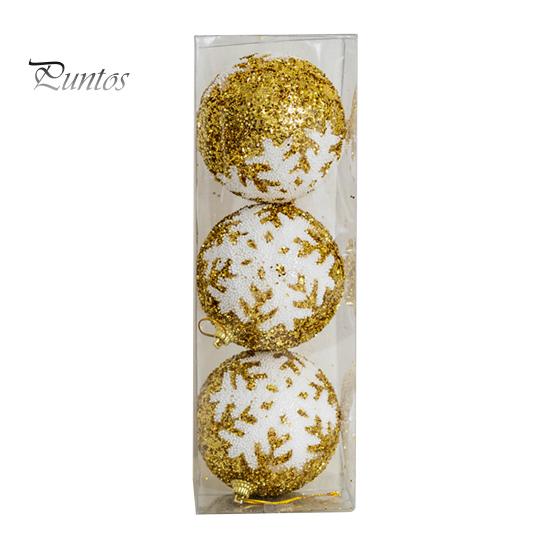 3 шт., 8 см, небьющиеся рождественские шары, украшения с ремешком, большой шар, подвесные подвески для рождественской елки, праздничное украшение, подарок на Новый год 2024