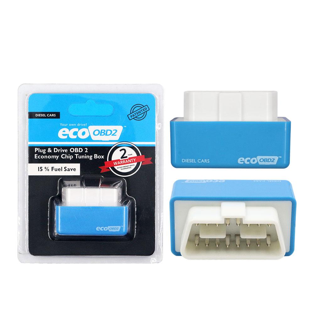 Nitro OBD2 EcoOBD2 Double ECU Chip Tuning Box NitroOBD2 Eco OBD2 For Benzine Diesel Car 15%Fuel Save More Power Torque Free Ship