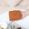 2024 New Short Wallets For Women Genuine Leather Card Holders First Layer Of Cowhide Coin Purse 2in1 Zipper Hasp Bifold Wallet