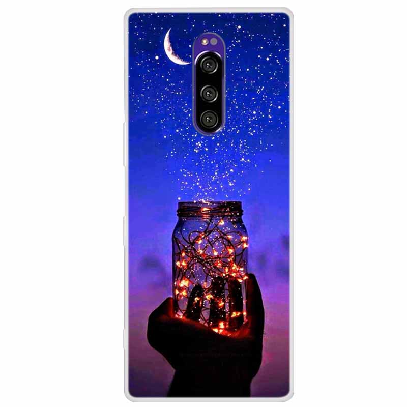 Мягкий силиконовый чехол для Sony Xperia 1 Чехол Модный прозрачный чехол с тигром для Sony Xperia1 XZ4 SO-03L SOV40 J8110 Бамперы