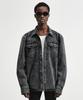 LMOOD Armor Denim Shirt Pepper Black